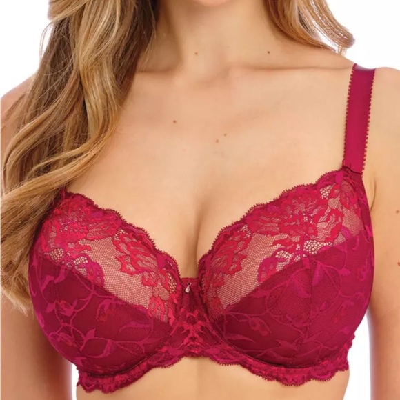 Fantasie Other - Fantasie Aubree Wired Side Support bra 30DDD (30E UK) Rouge